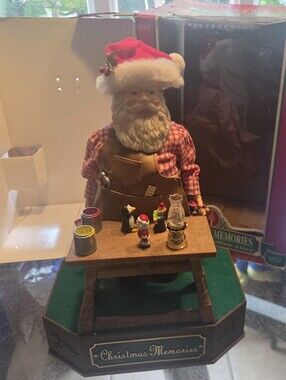 Telco Musical Santa Making Toys Christmas Music
